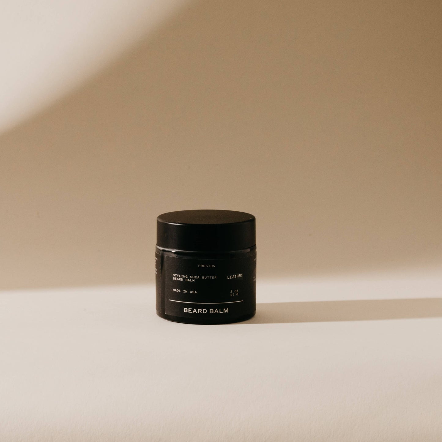 Shea Butter Infused Beard Balm: Amber / 2Oz