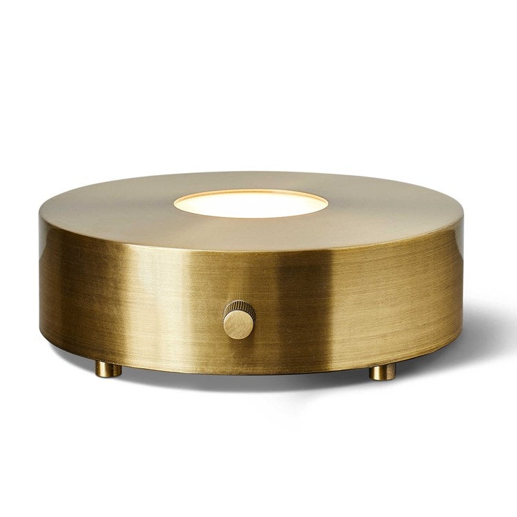 Lighted Plateau Lamp - Brass