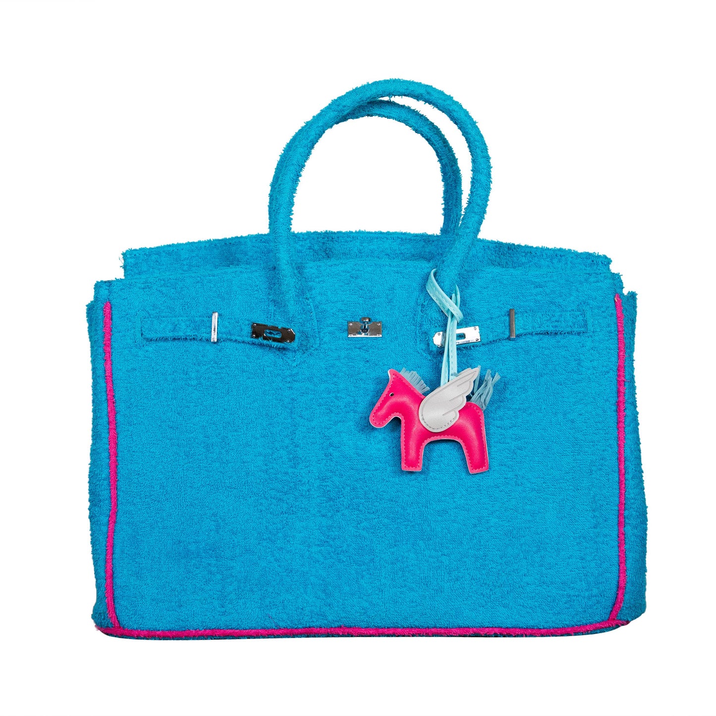 Hampton's Designer Inspired Tote Bag for Christmas -7 colors: Khaki/Orange