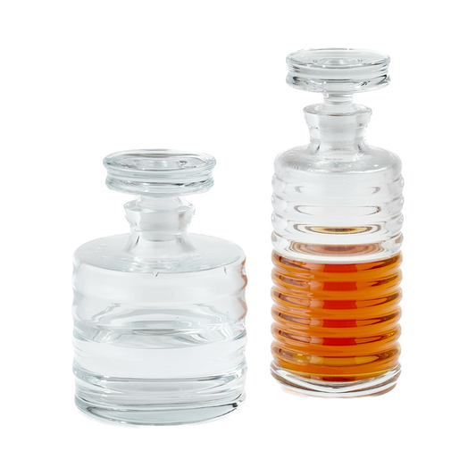 Ribbed Decanter