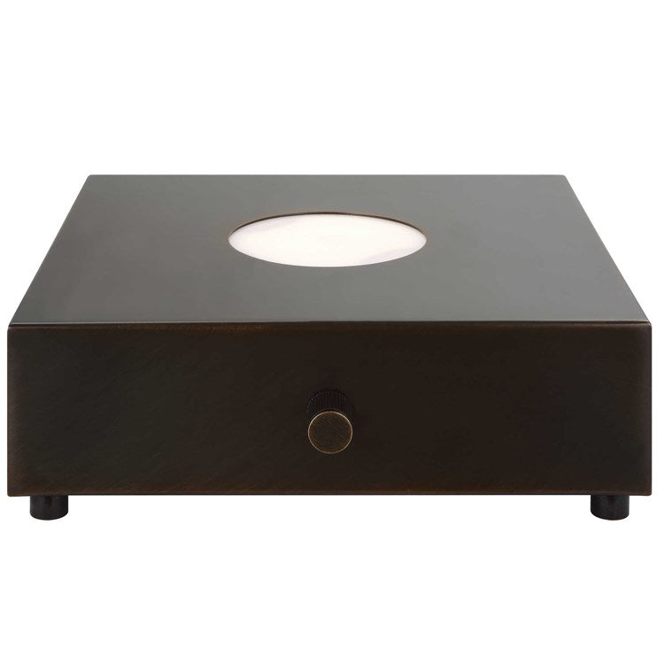 Lighted Plateau Lamp - Bronze