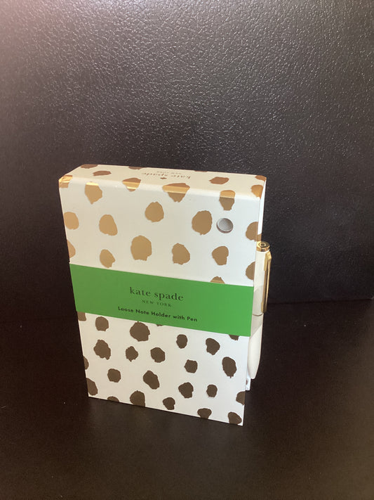 Kate Spade Note Paper & Pen