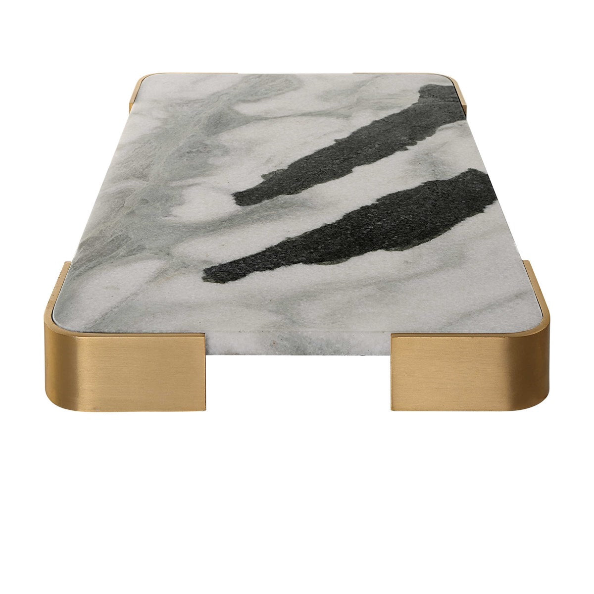 Elevated Tray/Plateau - Panda Marble