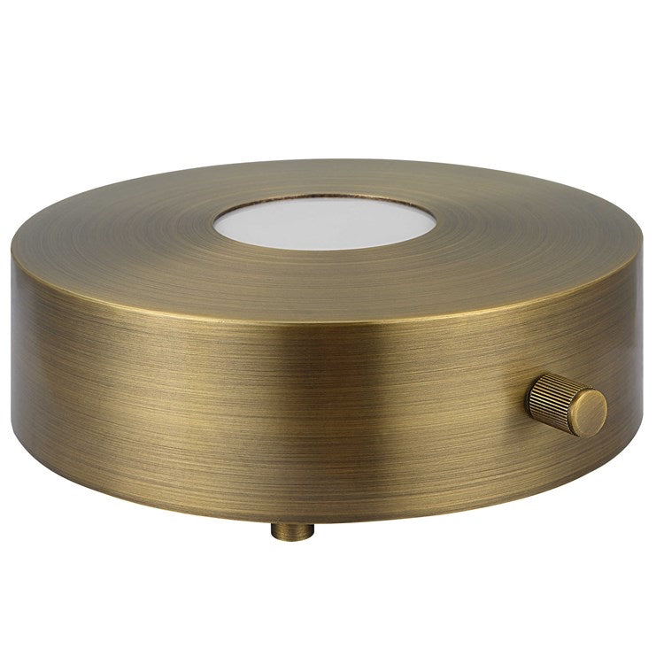 Lighted Plateau Lamp - Brass