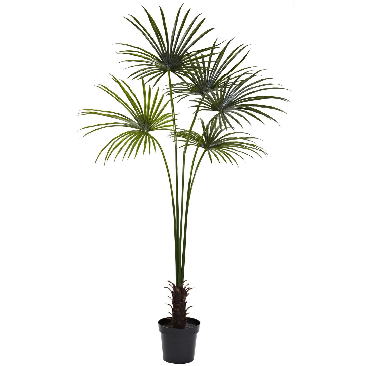 UV Resistant Faux Fan Palm Tree