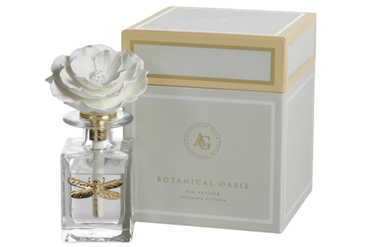 Apothecary Guild Botanical Oasis Porcelain Diffuser - Dragonfly